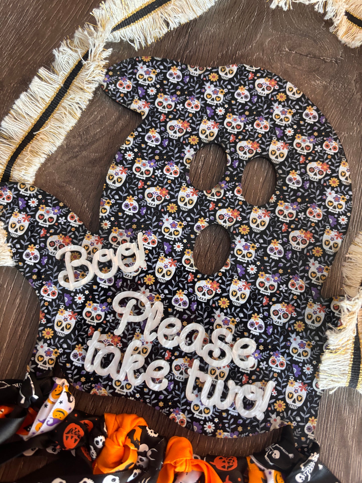 BOO! Please Take Two Candy Hanger