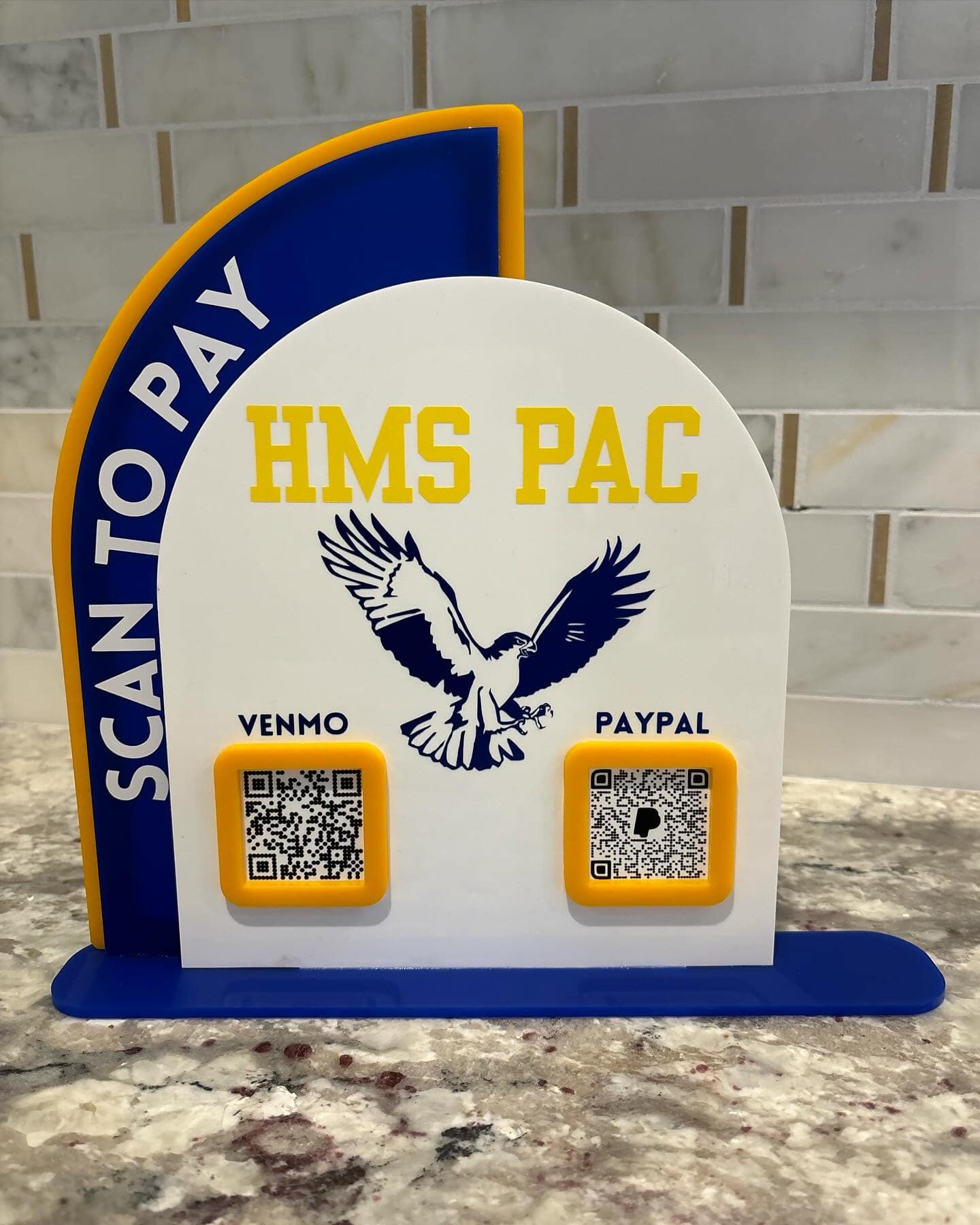 DEPOSIT for 1.5 Arch w. 2 QR Codes