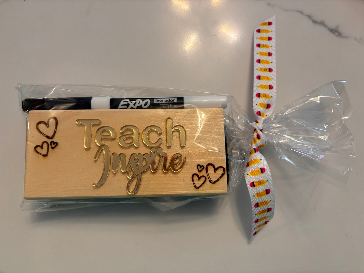 Teach Inspire Eraser w. Dry Erase Marker