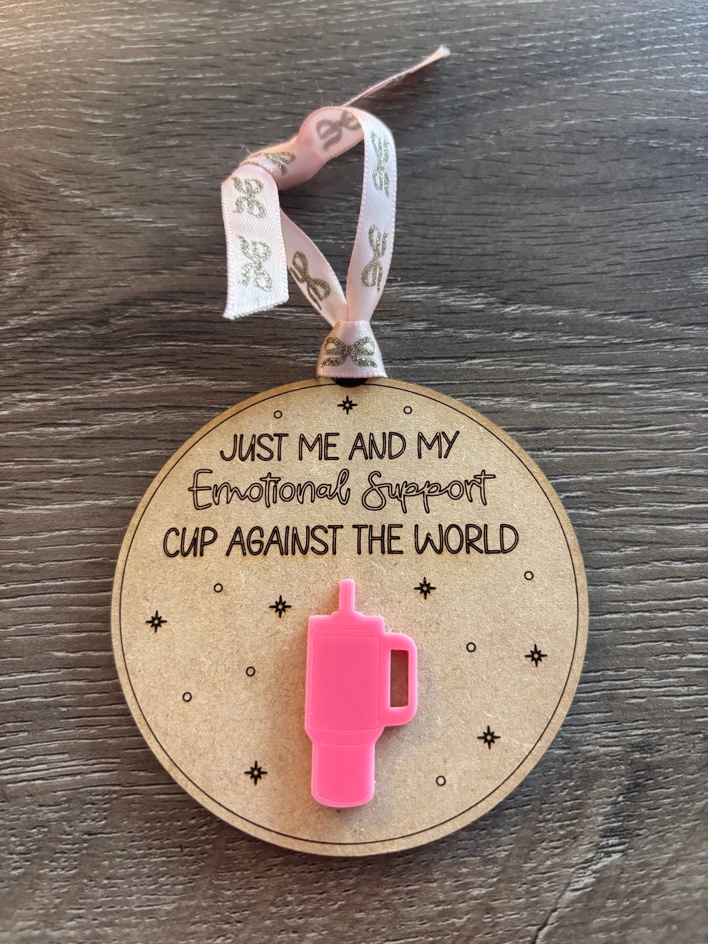Emotional Support Cup Ornament
