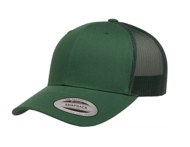 Rustic Leather Patch Classic Trucker - Customizable